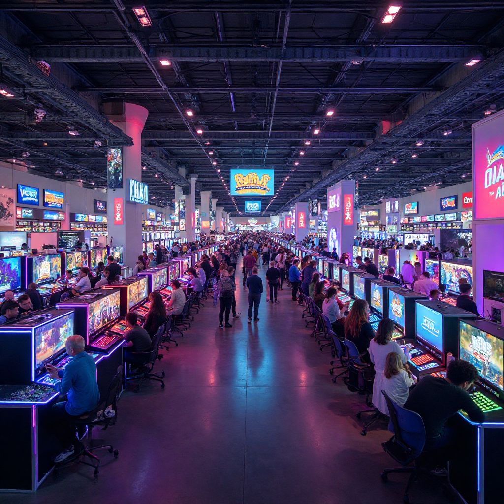 Game Expo Canada main exhibition floor