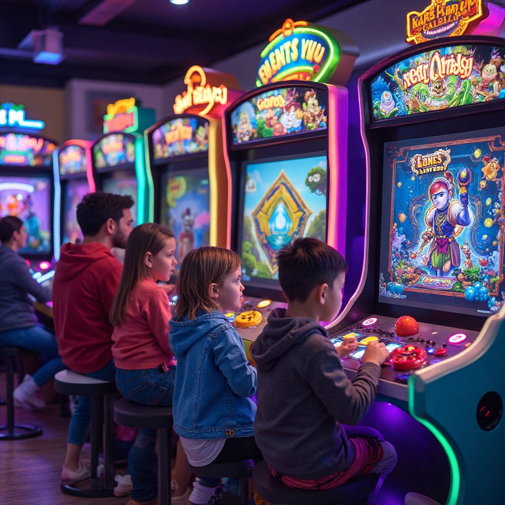 Interactive gaming showcase